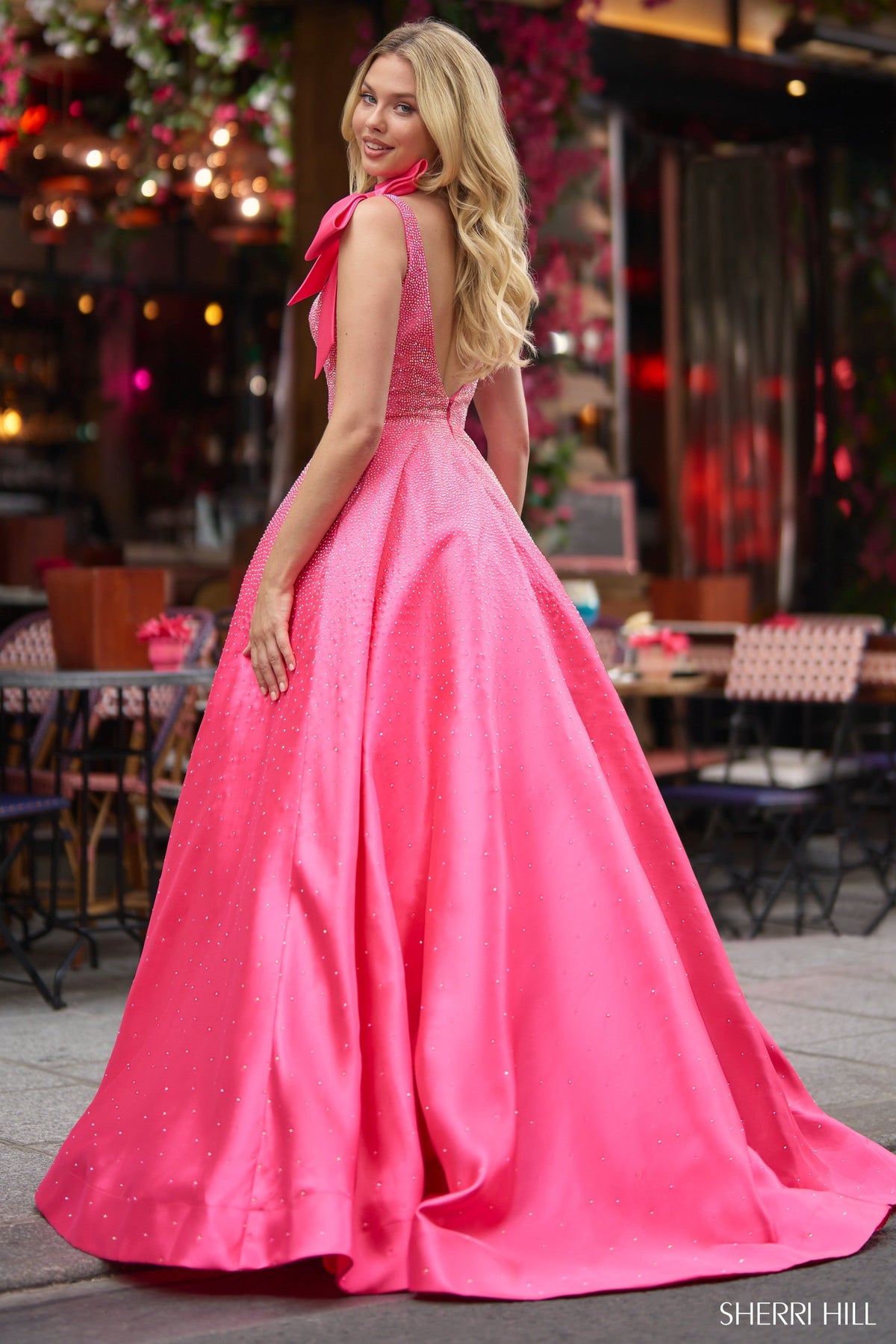 Sherri Hill Sherri-Hill-56929-bright-pink-55321