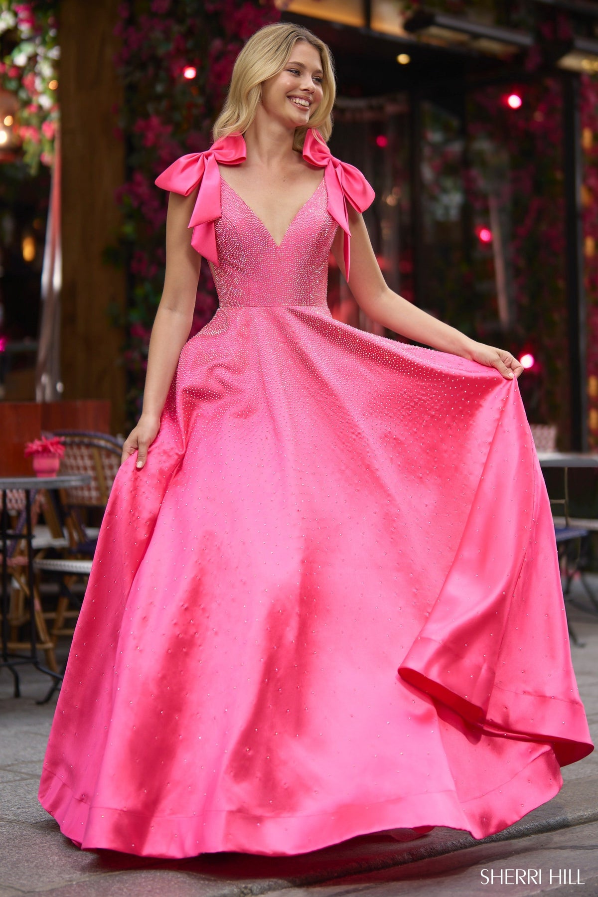 Sherri Hill Sherri-Hill-56929-bright-pink-55323