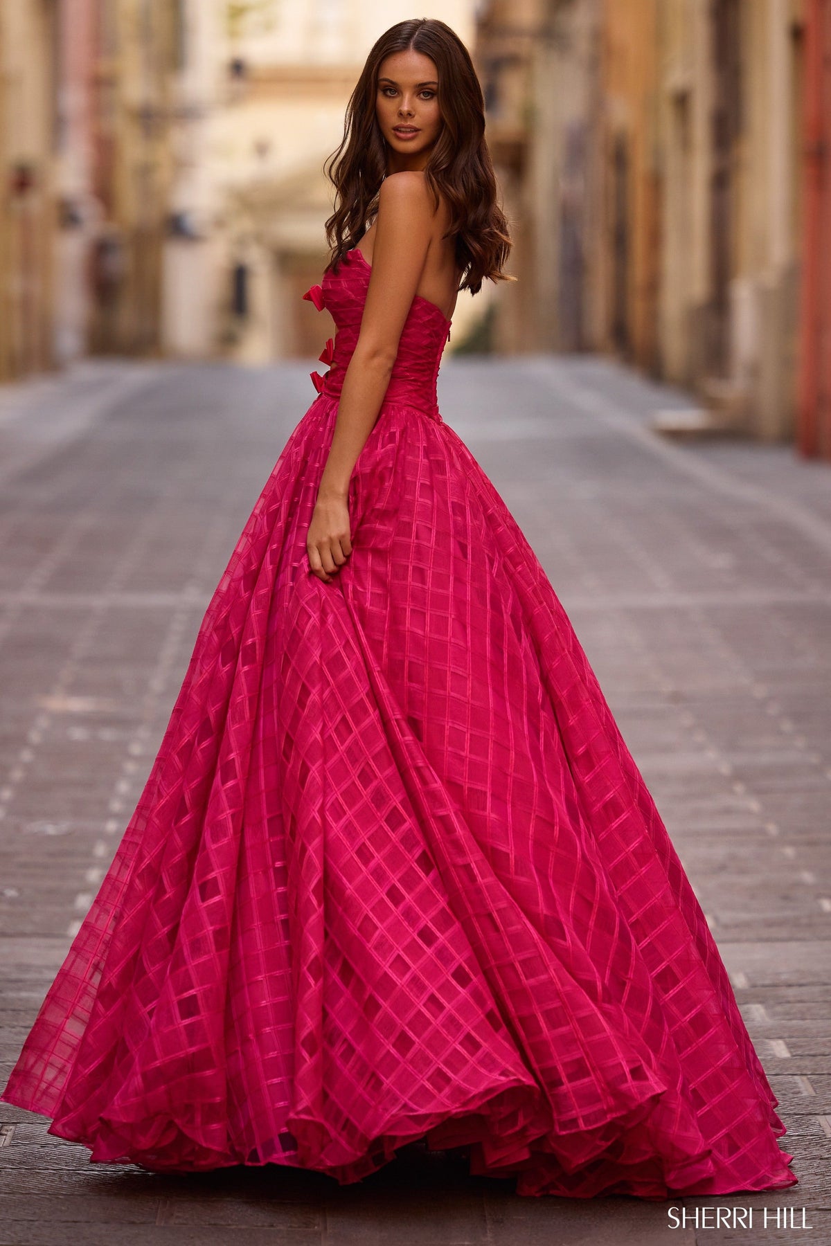 Sherri Hill Sherri-Hill-57030-bright-fuchsia-55974