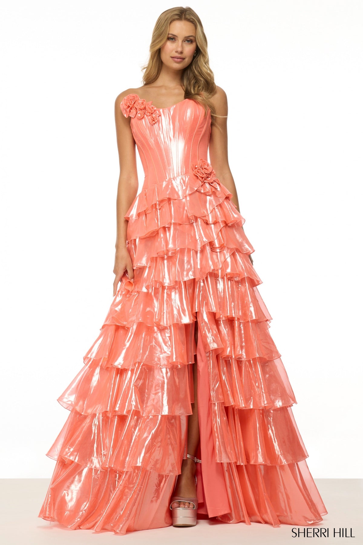 Sherri Hill Sherri-Hill-57125-orange-pink-55903