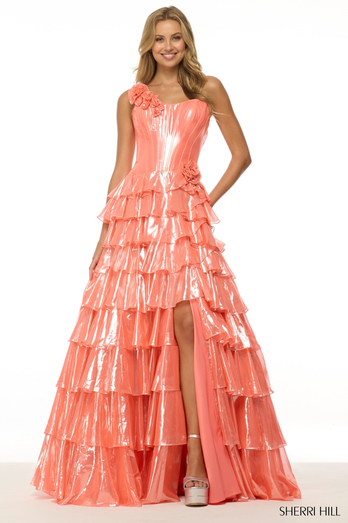 Sherri Hill Sherri-Hill-57125-orange-pink-55904