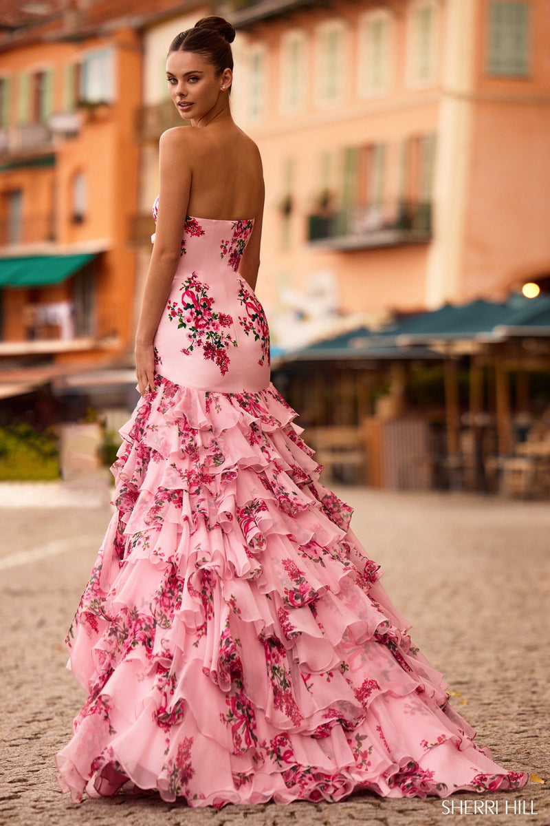 Sherri Hill Sherri-Hill-57144-pink-print-56046