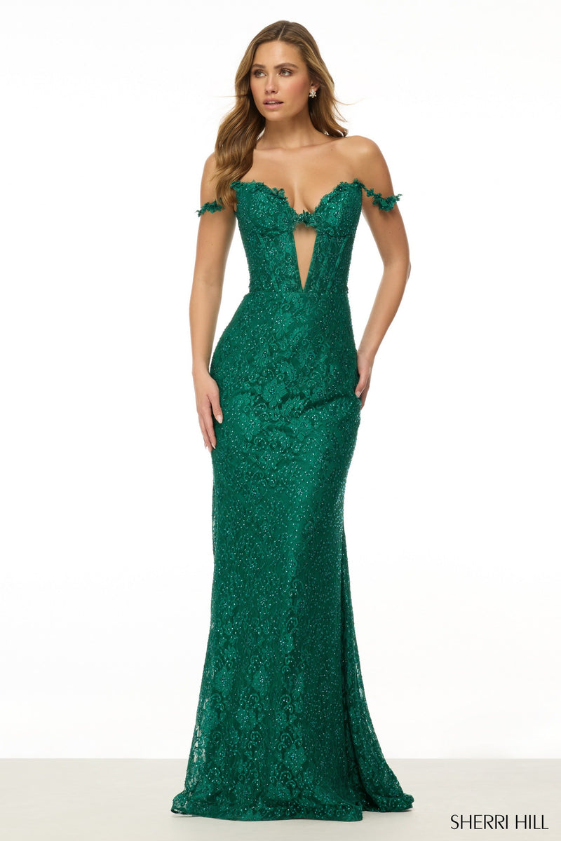 Sherri Hill Sherri-Hill-57178-emerald-55793