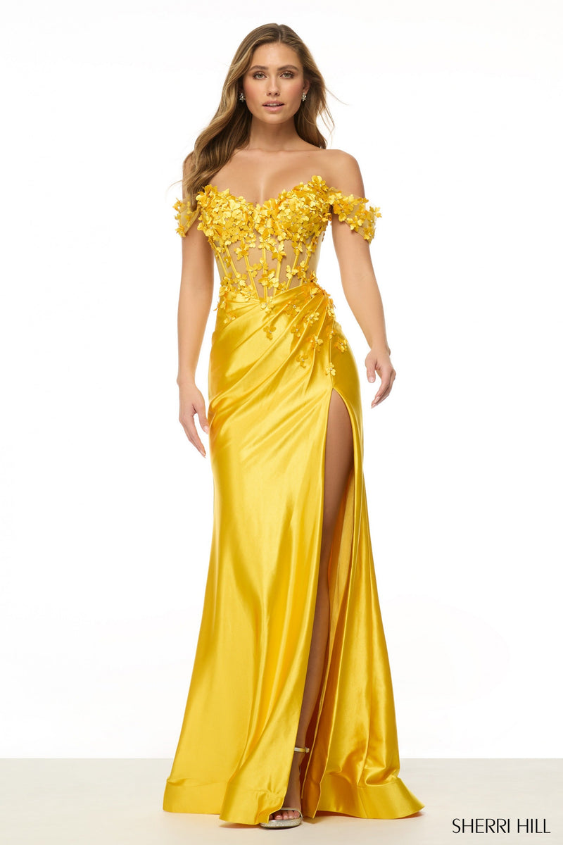 Sherri Hill Sherri-Hill-57201-yellow-55805