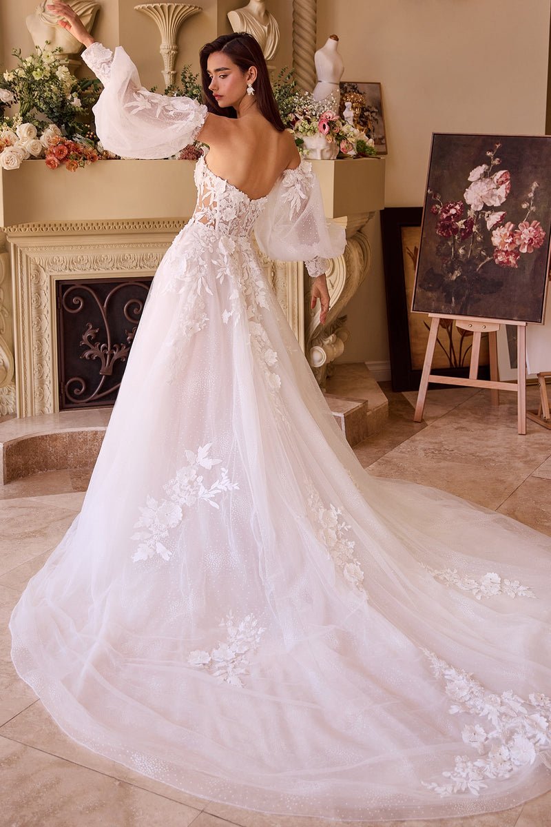 Andrea & Leo Couture WL018_OFF-WHITE_2