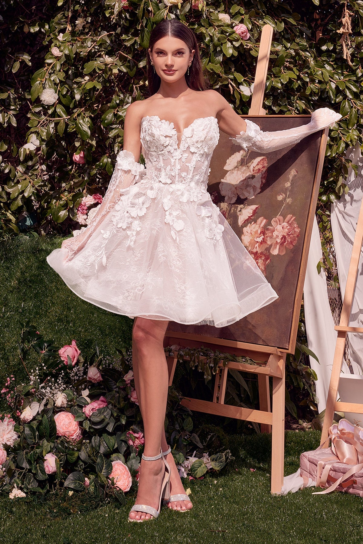 Andrea & Leo Couture WL020_OFF--WHITE_FRONT