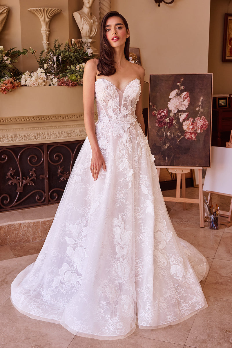 Andrea & Leo Couture WL034_OFF--WHITE