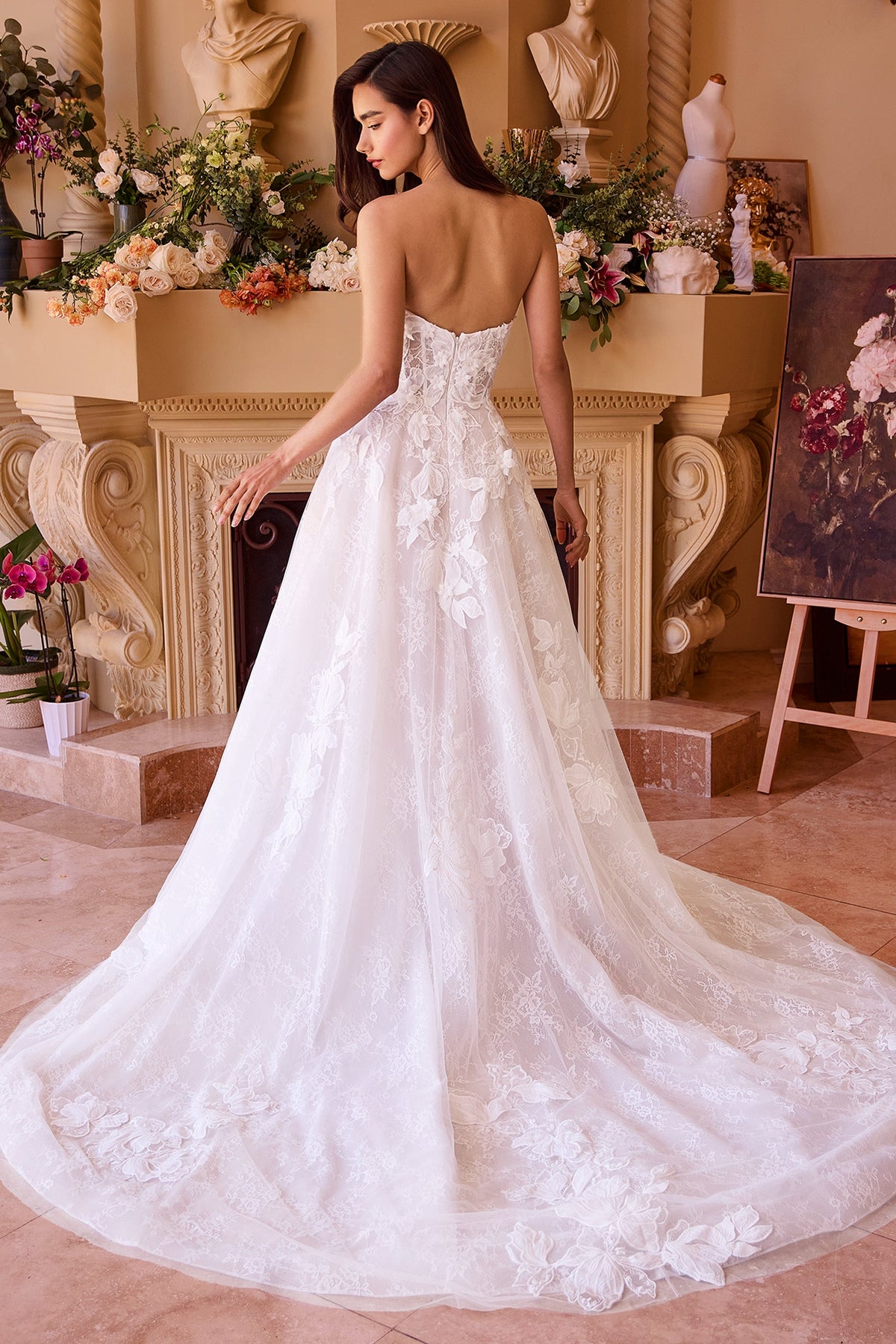 Andrea & Leo Couture WL034_OFF-WHITE-2