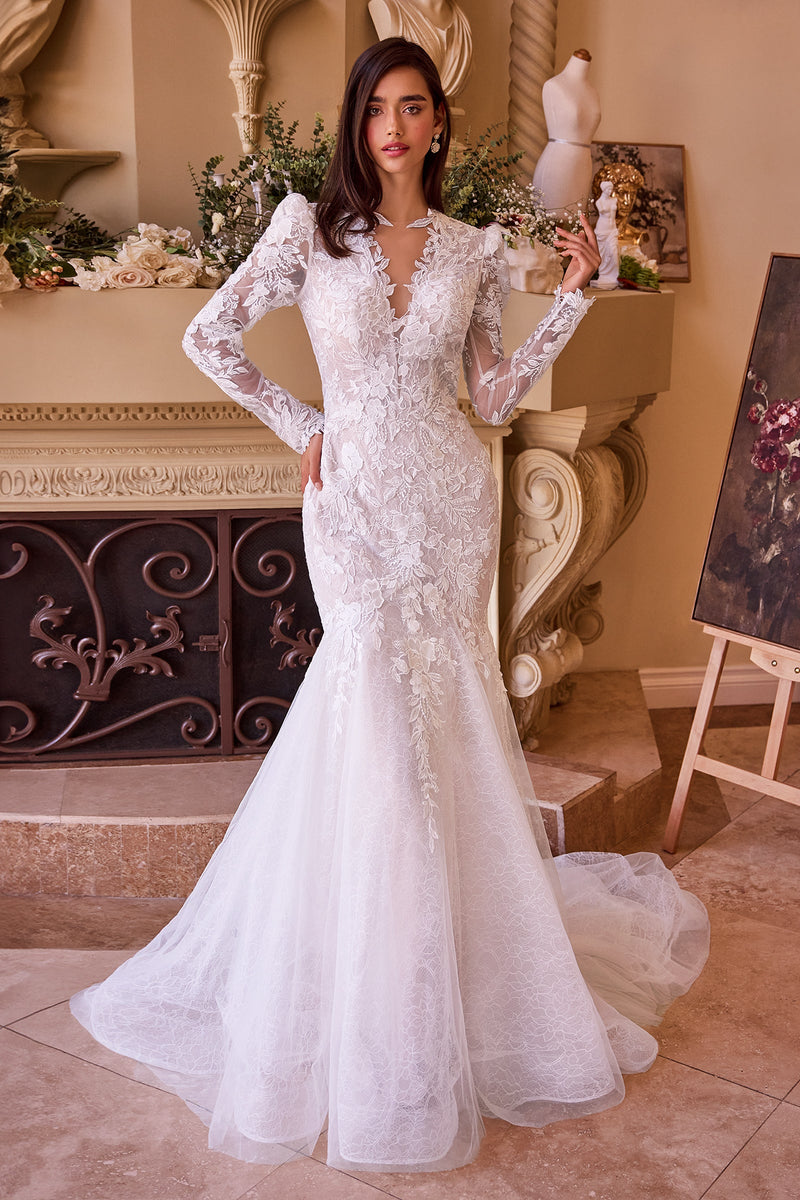 Andrea & Leo Couture WL036_OFF--WHITE-NUDE_3