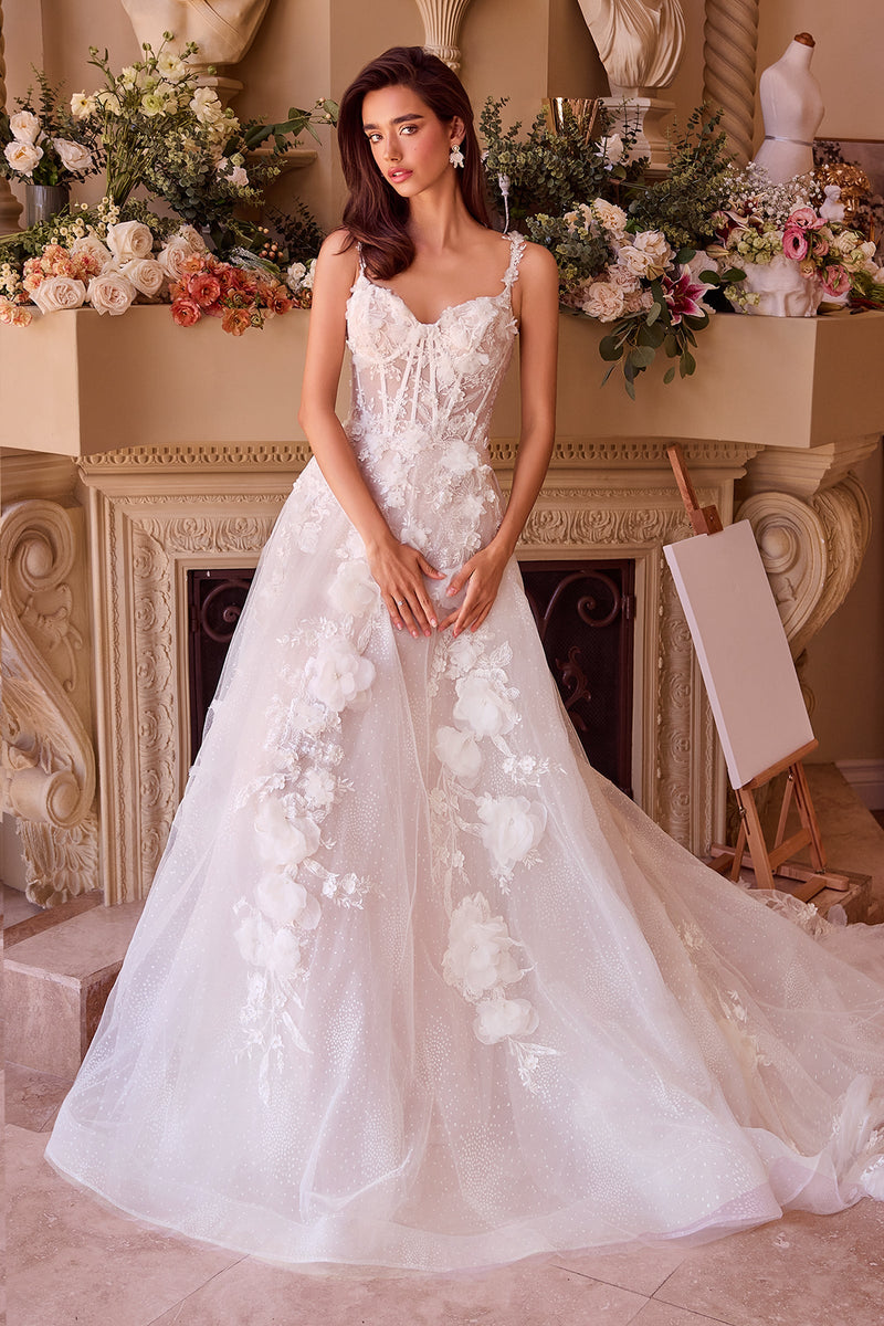 Andrea & Leo Couture WL045_OFF--WHITE_FRONT