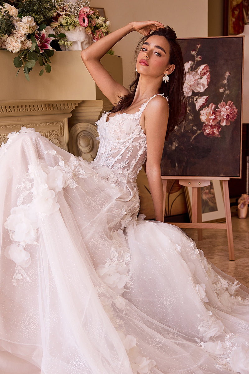 Andrea & Leo Couture WL045_OFF--WHITE