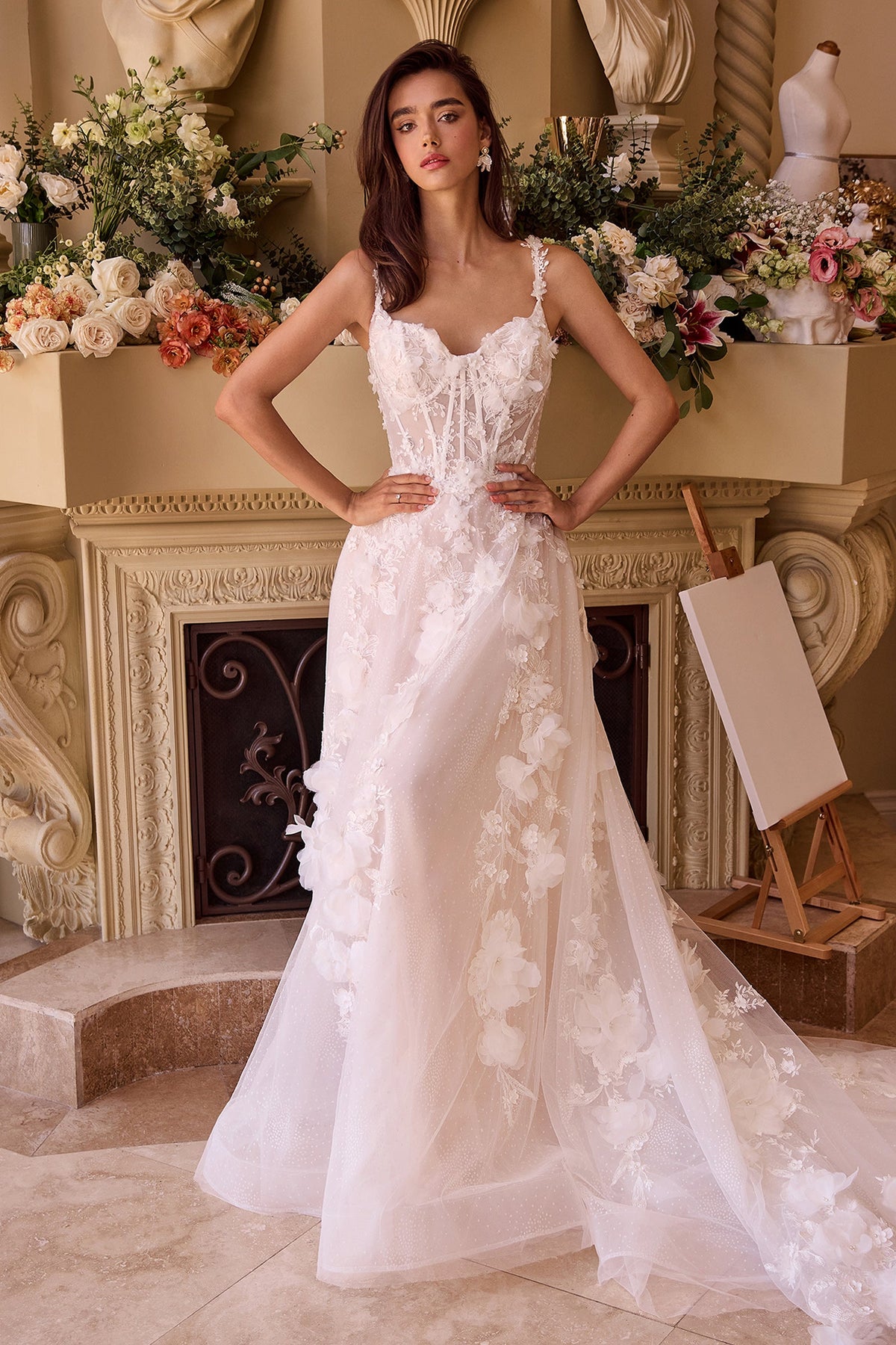 Andrea & Leo Couture WL045_OFFWHITE_2