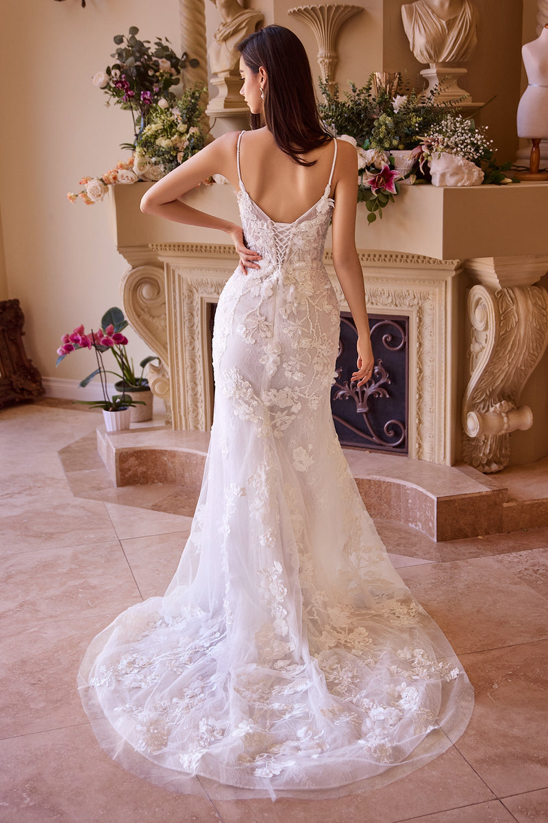 Andrea & Leo Couture WL053_OFF-WHITE_BACK