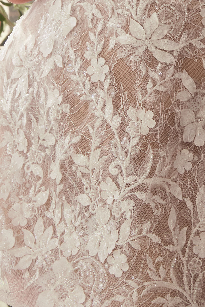 Andrea & Leo Couture WL084_OFF-WHITE-NUDE_2
