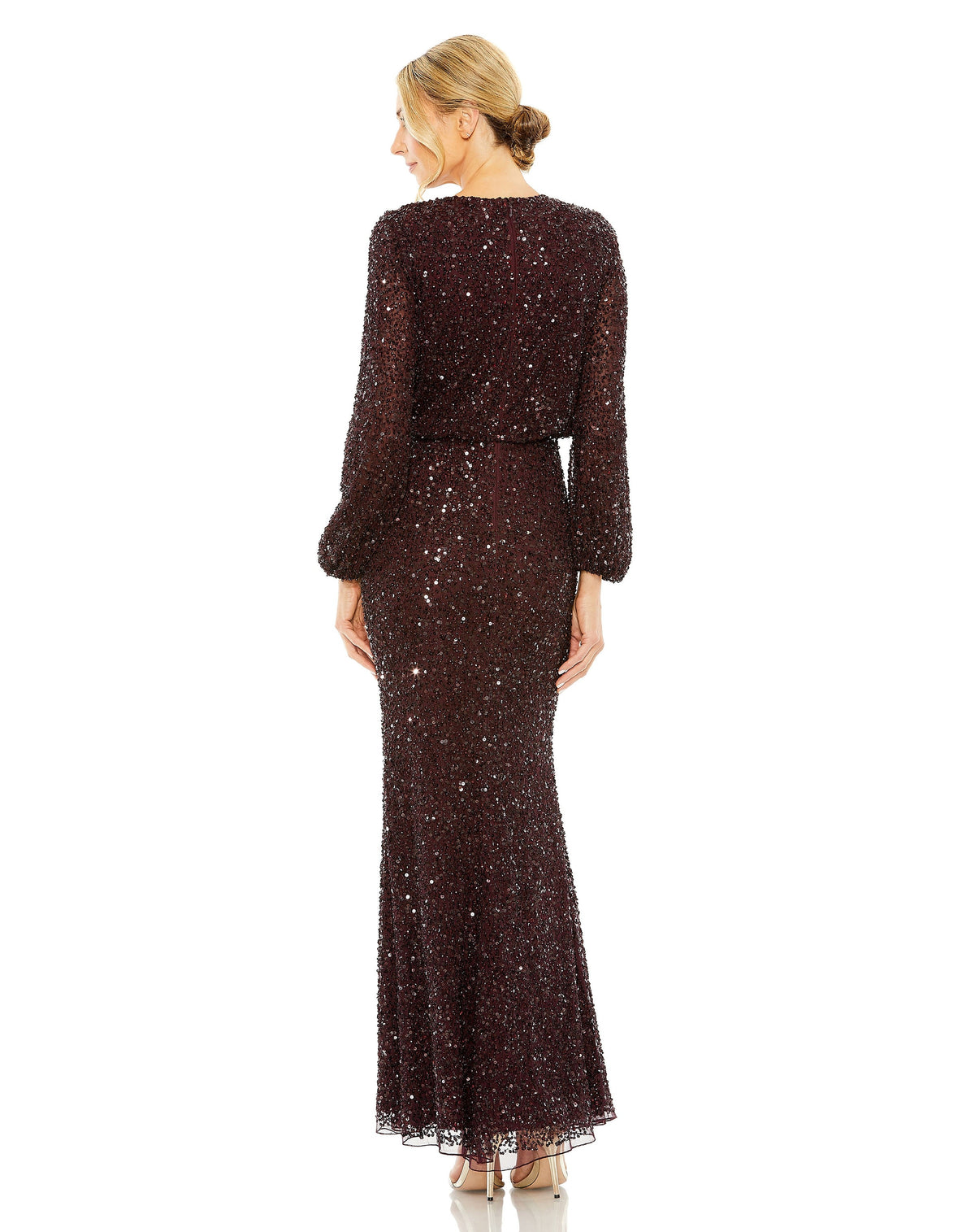 Mac Duggal 10044-Blackberry-BK