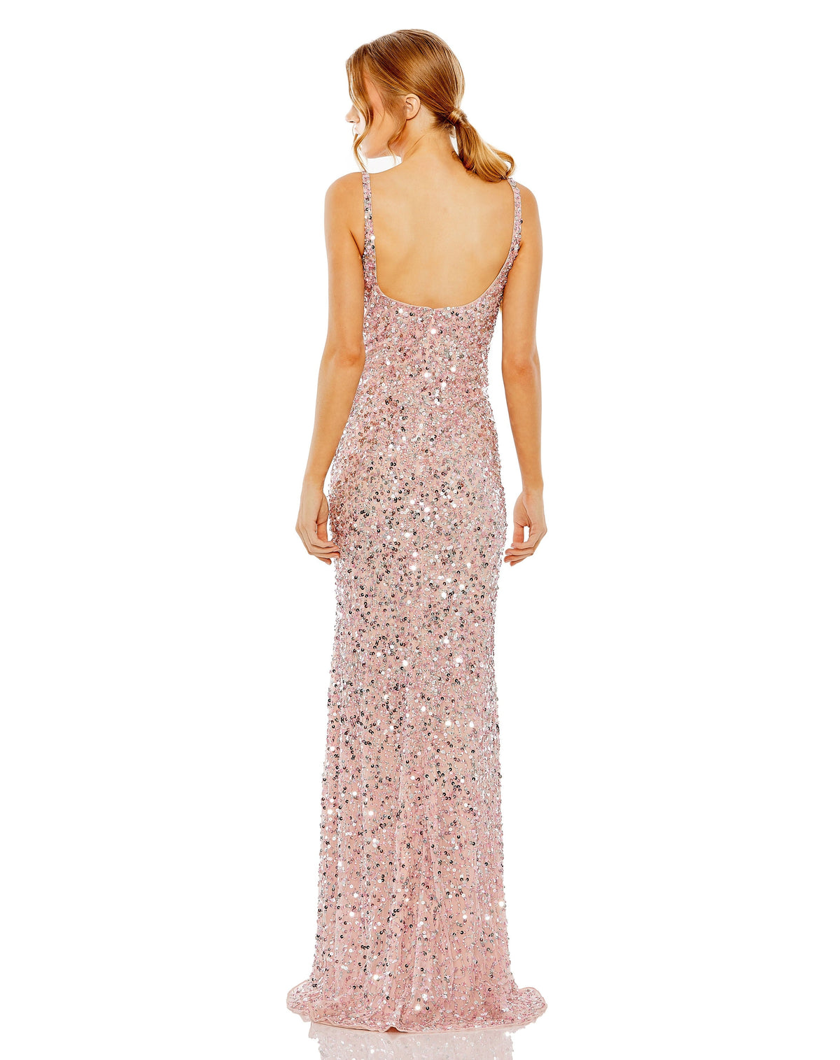 Mac Duggal 10705-Pink-BK