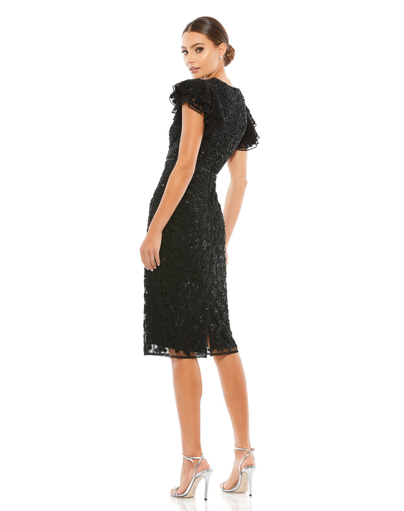 Mac Duggal 10827-Black-BK