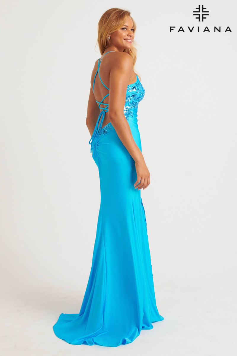 Faviana 11017_SKY_BLUE_BACK