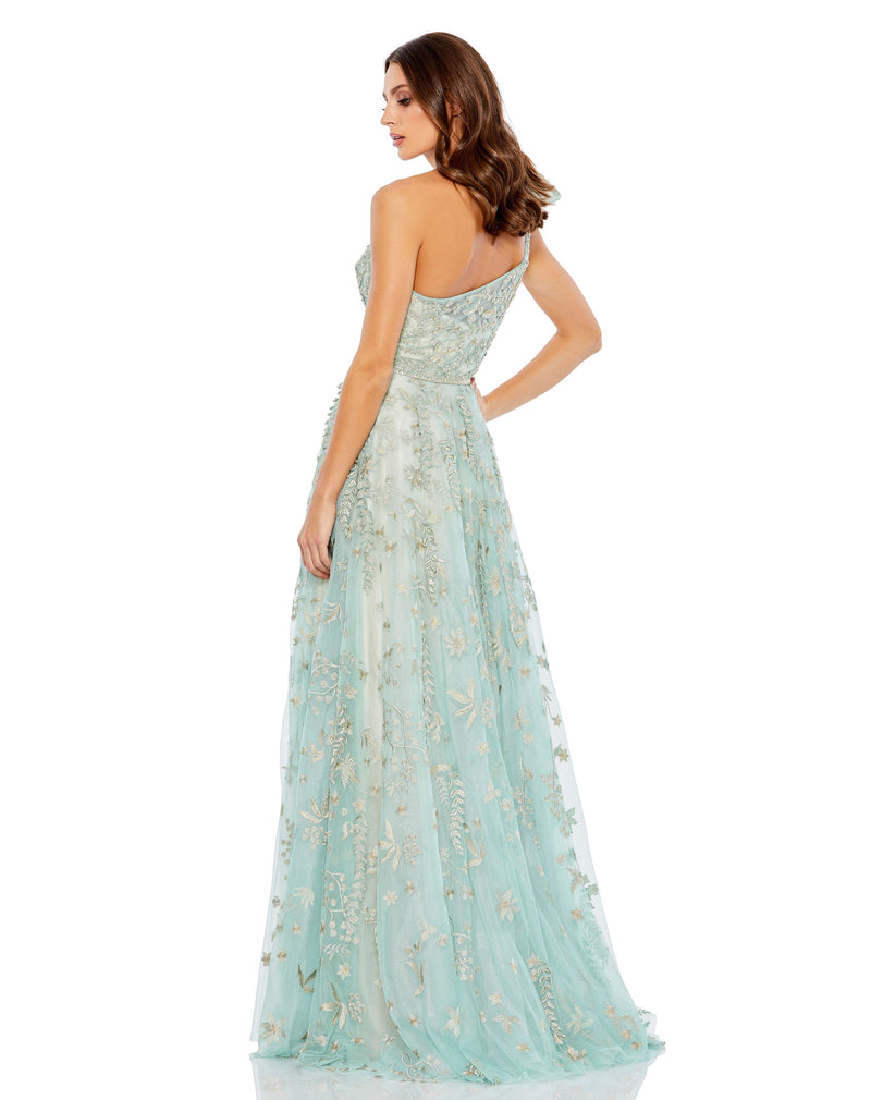 Mac Duggal 11177-Sage-BK