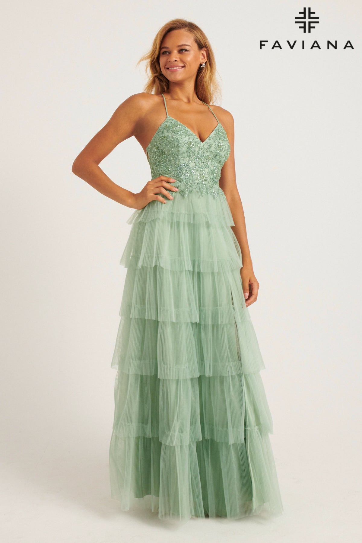 Faviana 11231_SAGE_FRONT
