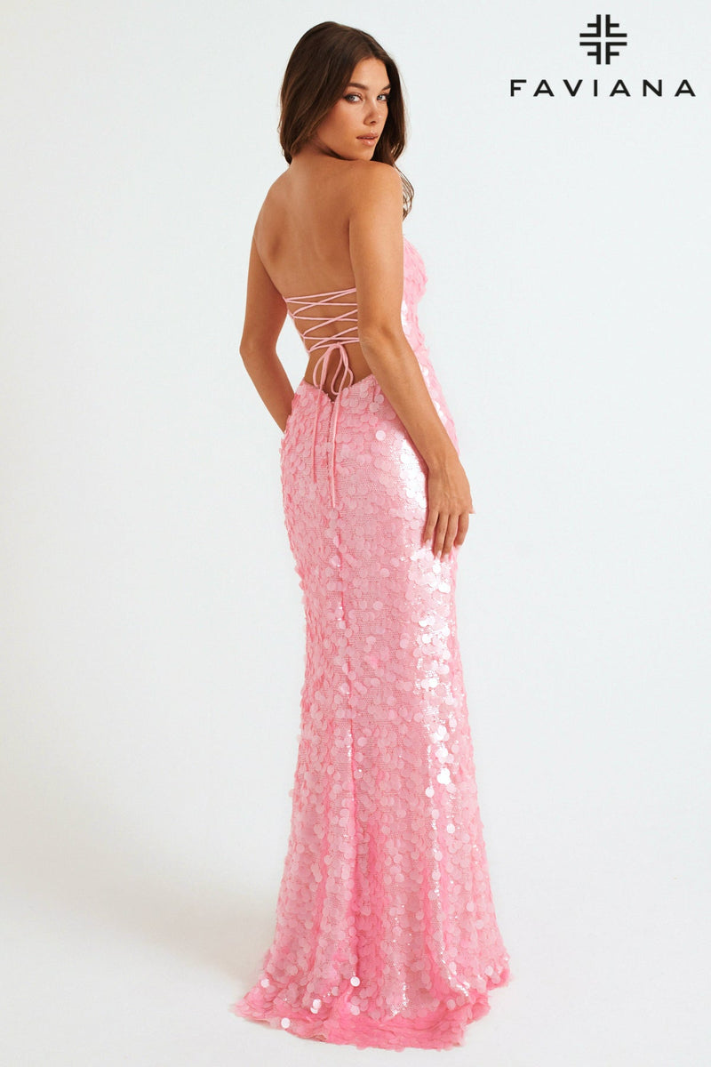 Faviana 11258_MATTE_PINK_BACK