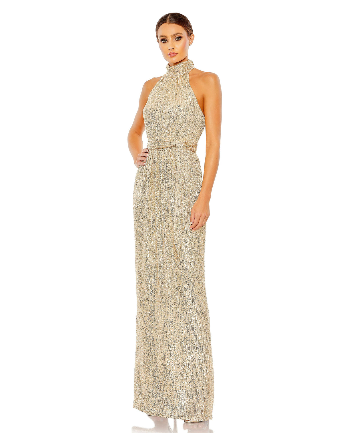 Mac Duggal 11281-Champagne-AB
