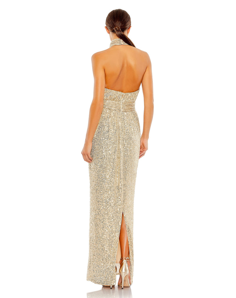 Mac Duggal 11281-Champagne-BK