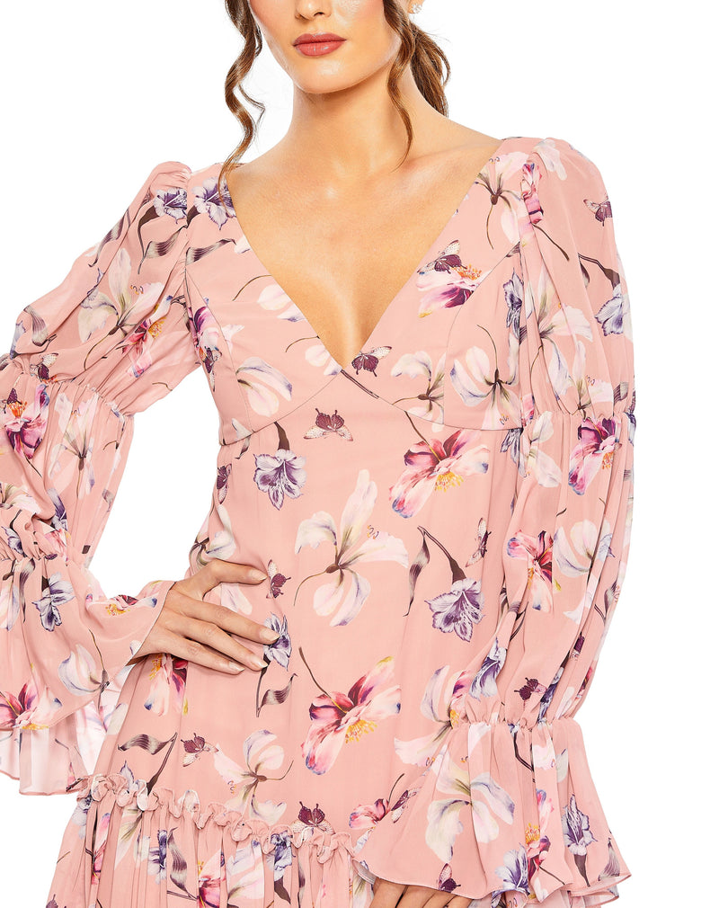 Mac Duggal 11409-RoseMulti-CL