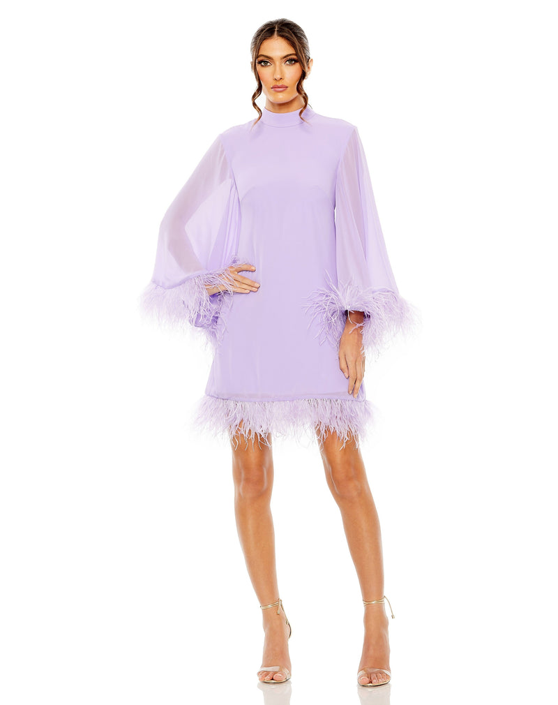 Mac Duggal 11439-Lilac-AB