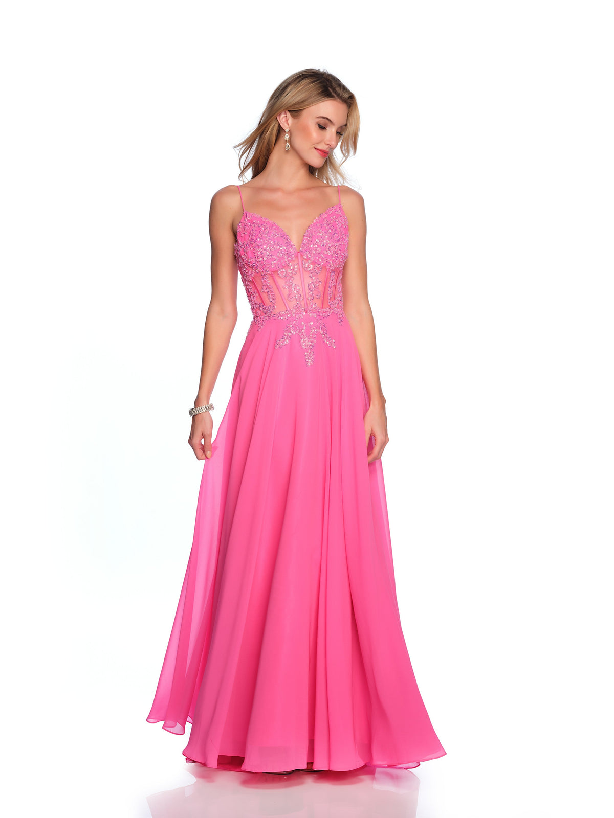 Dave & Johnny 11516_HOT_PINK_FRONT
