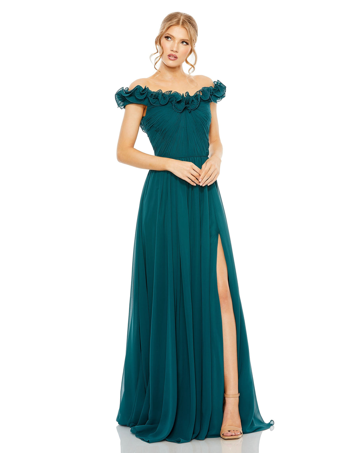 Mac Duggal 11591-Teal-AB
