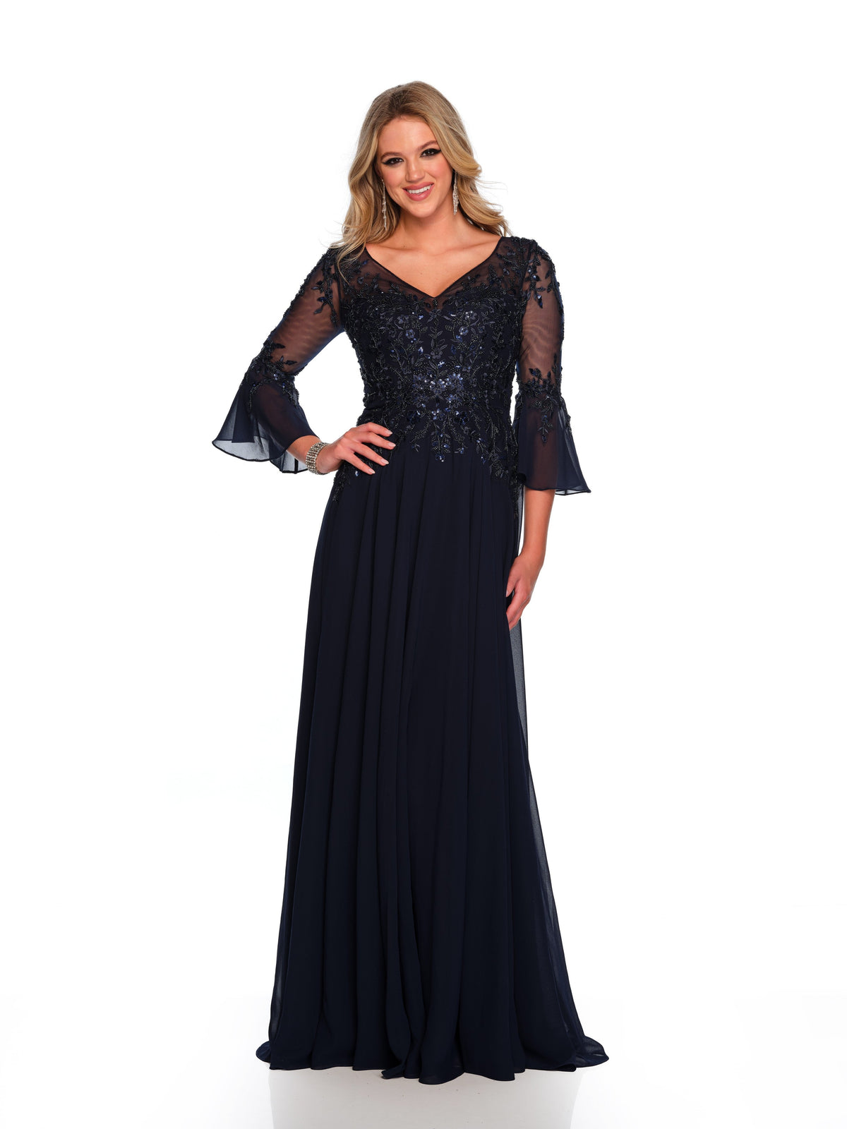 Dave & Johnny 11602_NAVY_FRONT