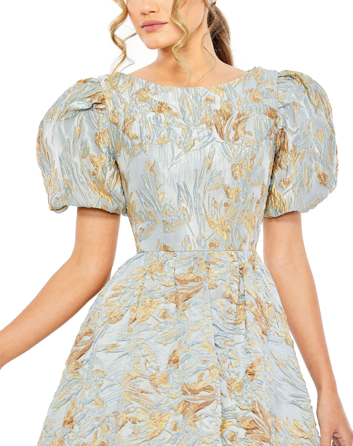 Mac Duggal 11608-PlatinumGold-CL