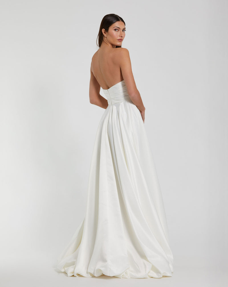 Mac Duggal 11685-White-BK