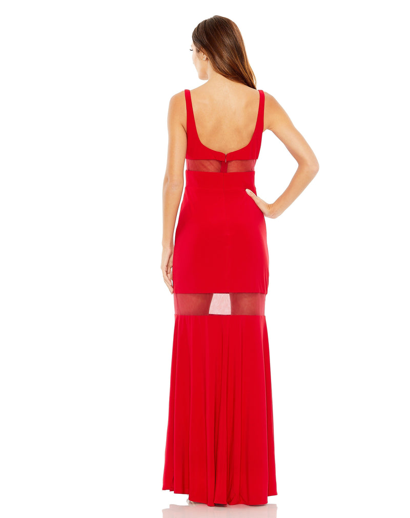 Mac Duggal 11698-Red-BK