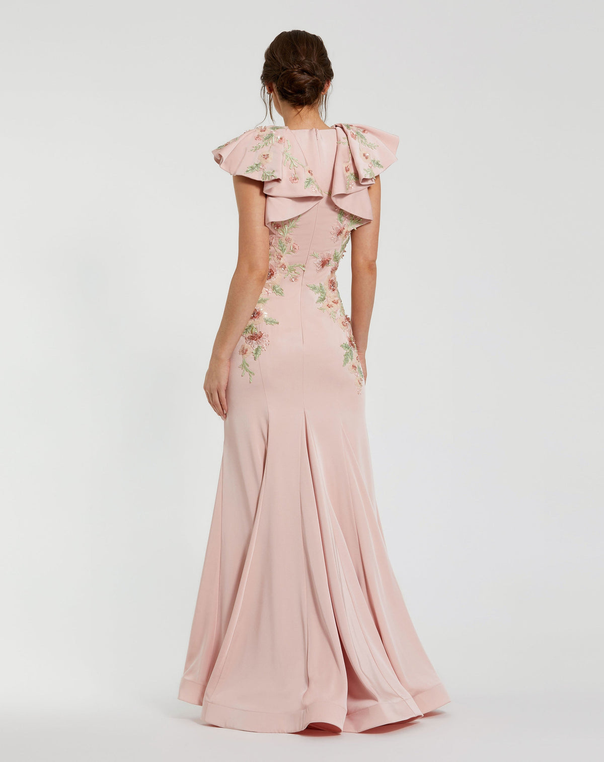 Mac Duggal 11773-Blush-BK