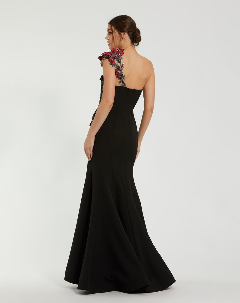 Mac Duggal 11779-BlackMulti-BK