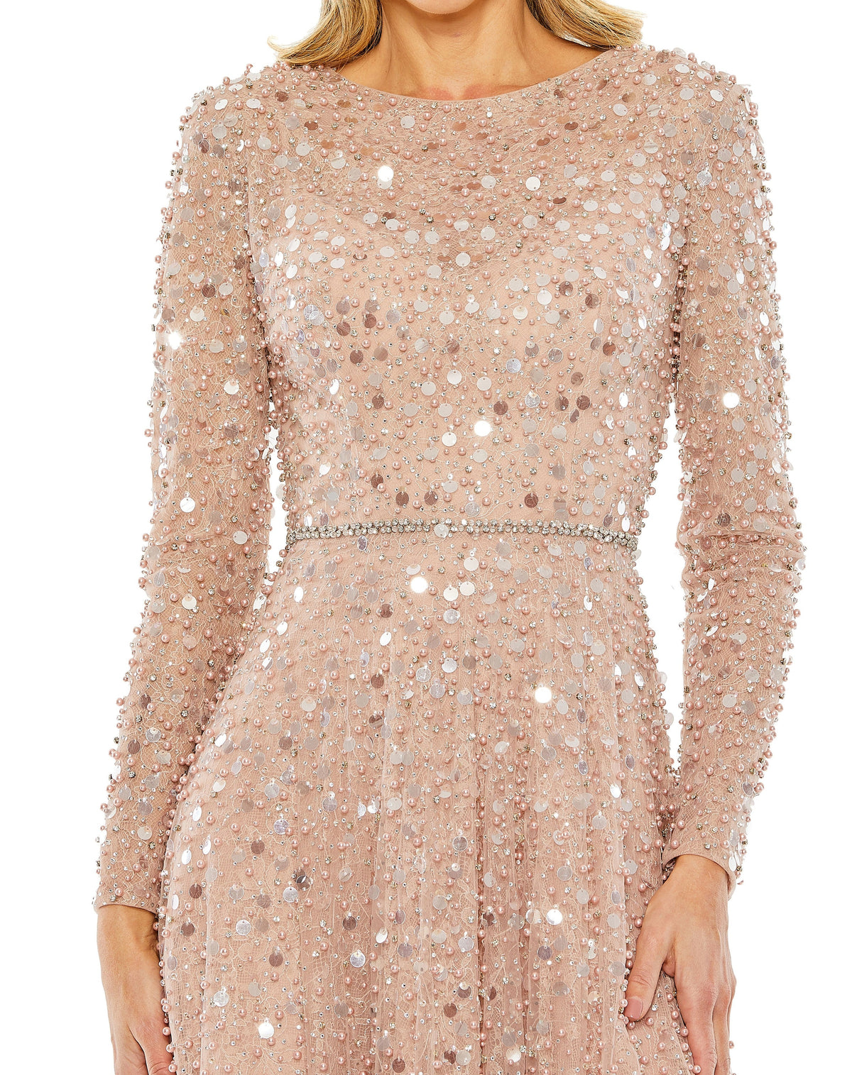 Mac Duggal 11782-DustyRose-CL
