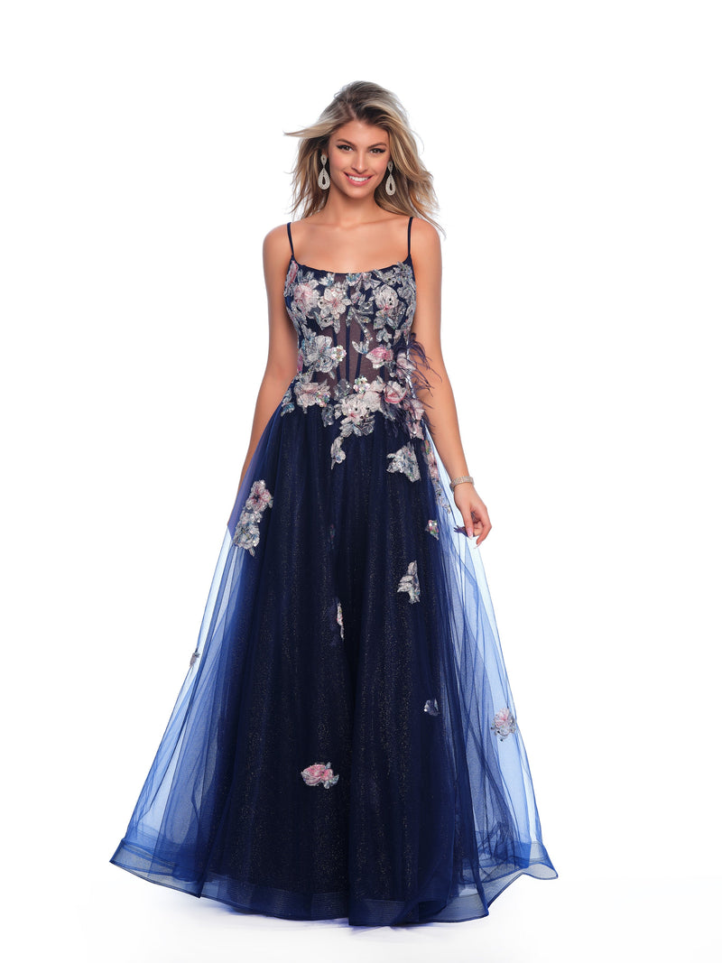 Dave & Johnny 11870_NAVY_FRONT