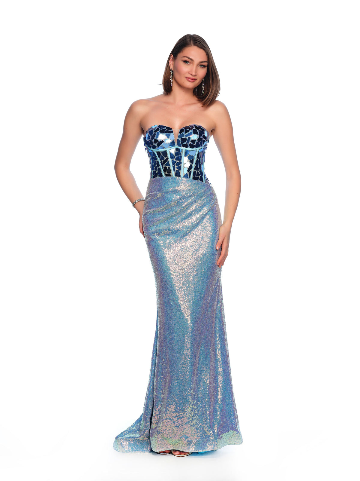 Dave & Johnny 12036_AQUA_FRONT