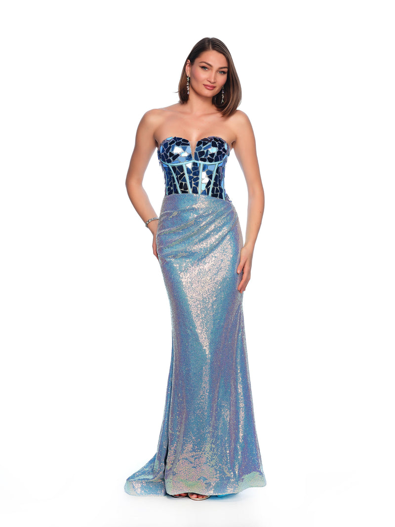 Dave & Johnny 12036_AQUA_FRONT