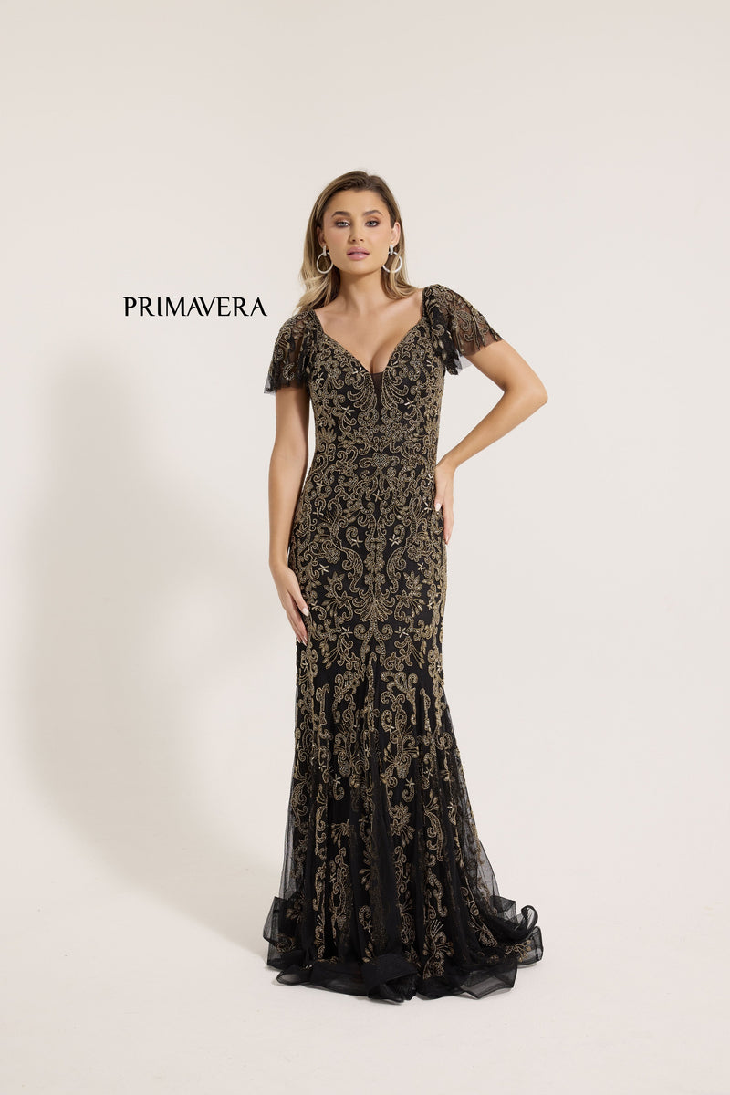 Primavera Couture 12178_BLACK_GOLD_FRONT
