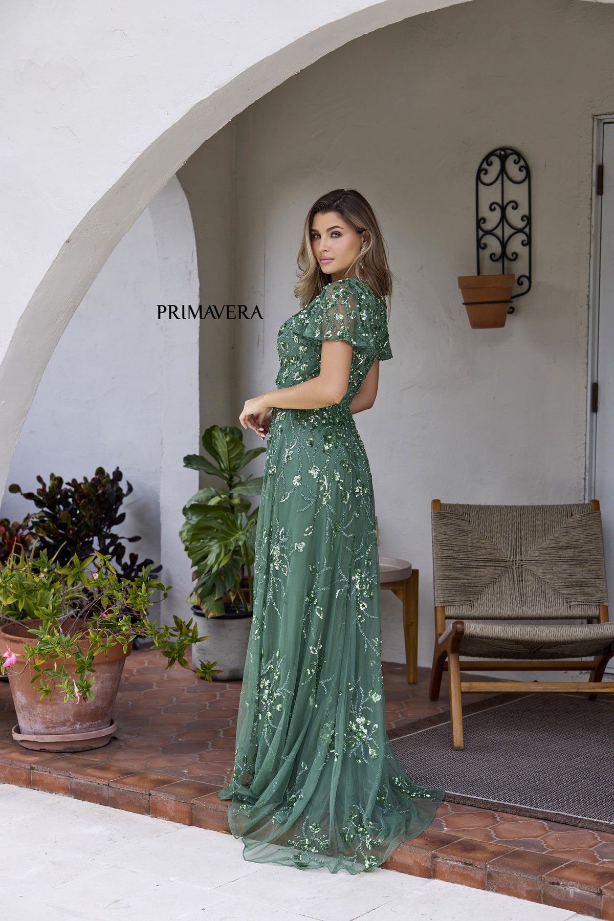 Primavera Couture 12193_SAGE_GREEN_BACK