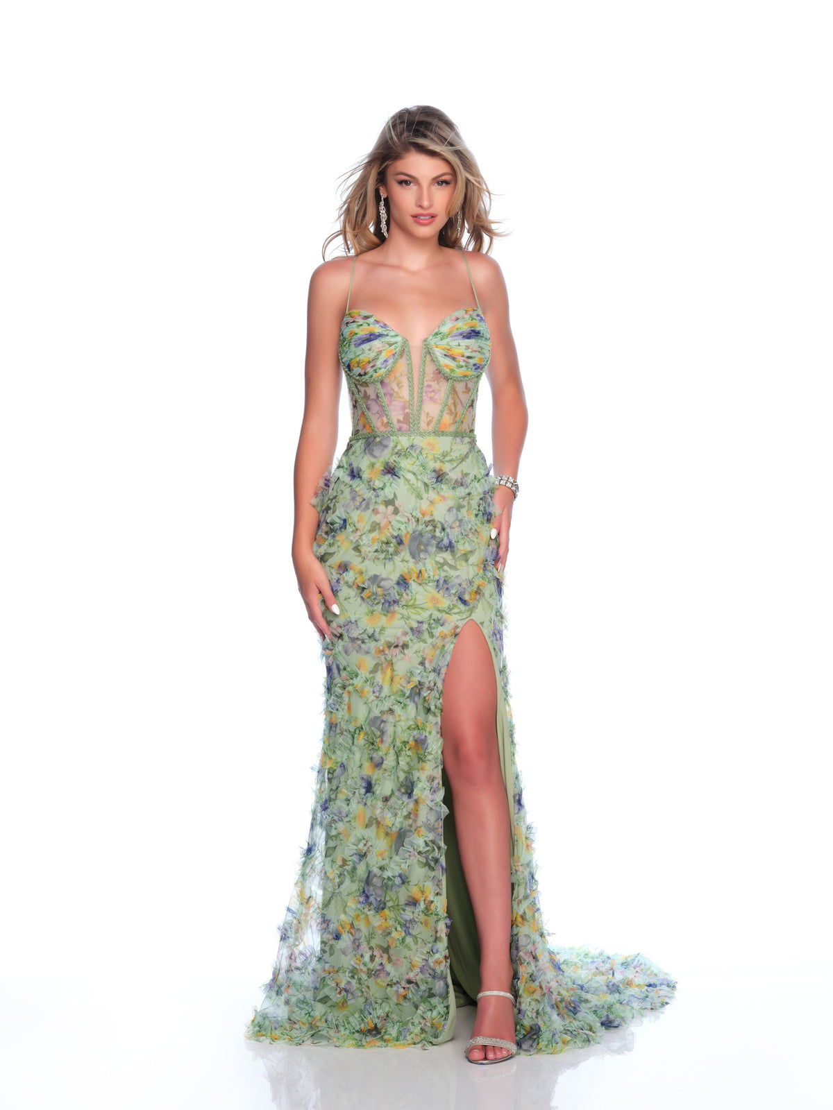 Dave & Johnny 12327_GREEN_PRINT_FRONT