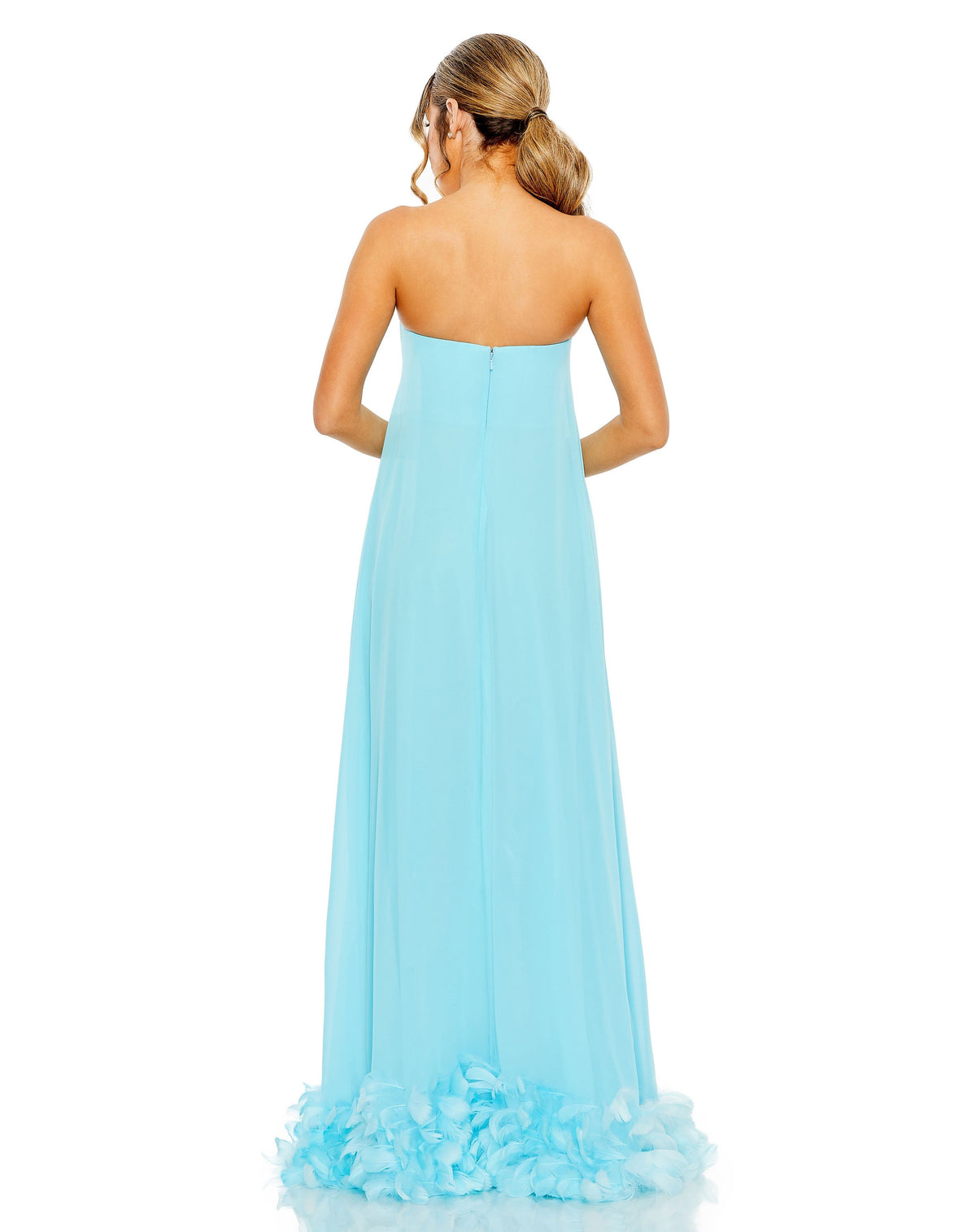Mac Duggal 13001-Aqua-BK