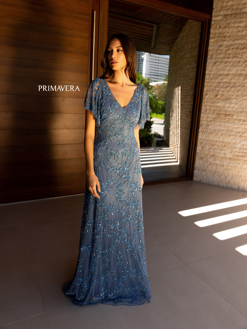 Primavera Couture 13124_SLATE_BLUE_FRONT