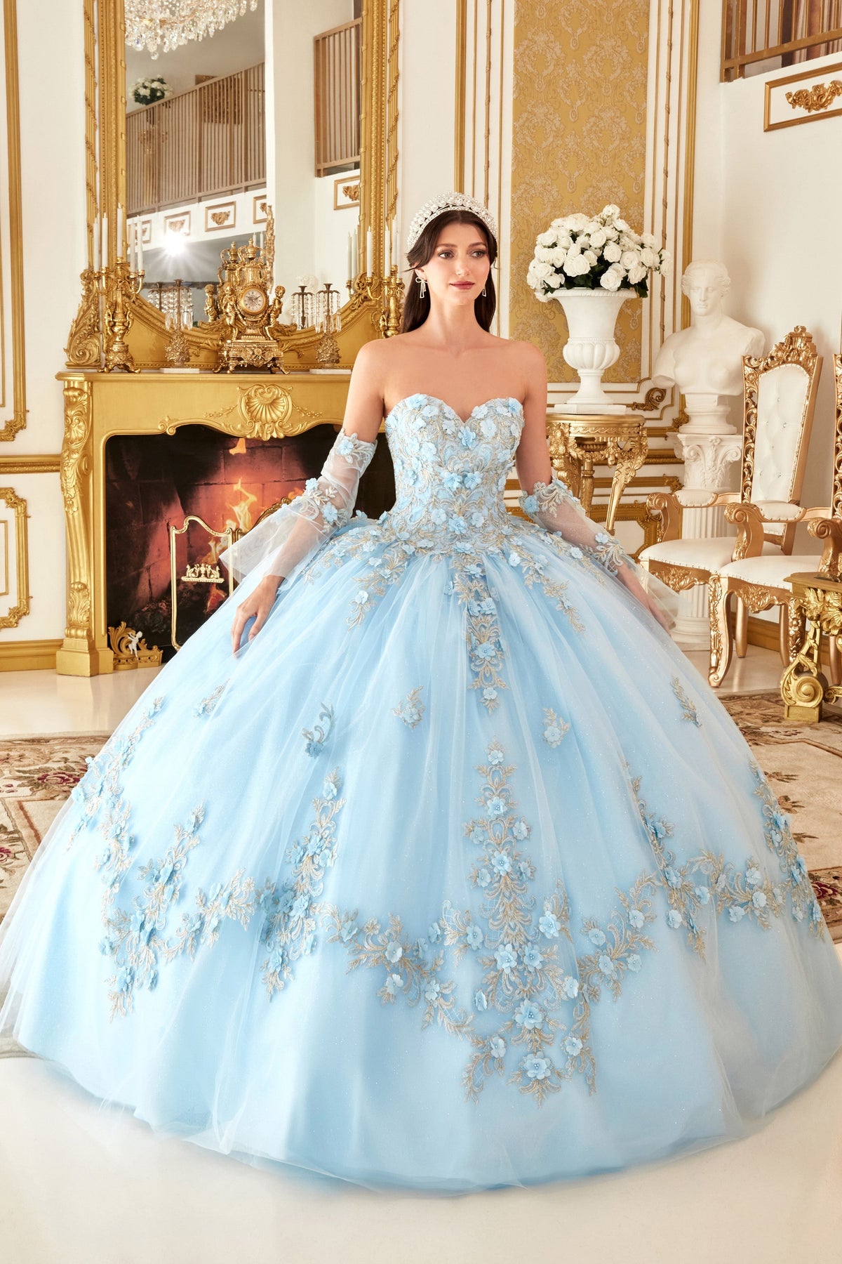 Ladivine by Cinderella Divine 15714_LT_BLUE_FRONT