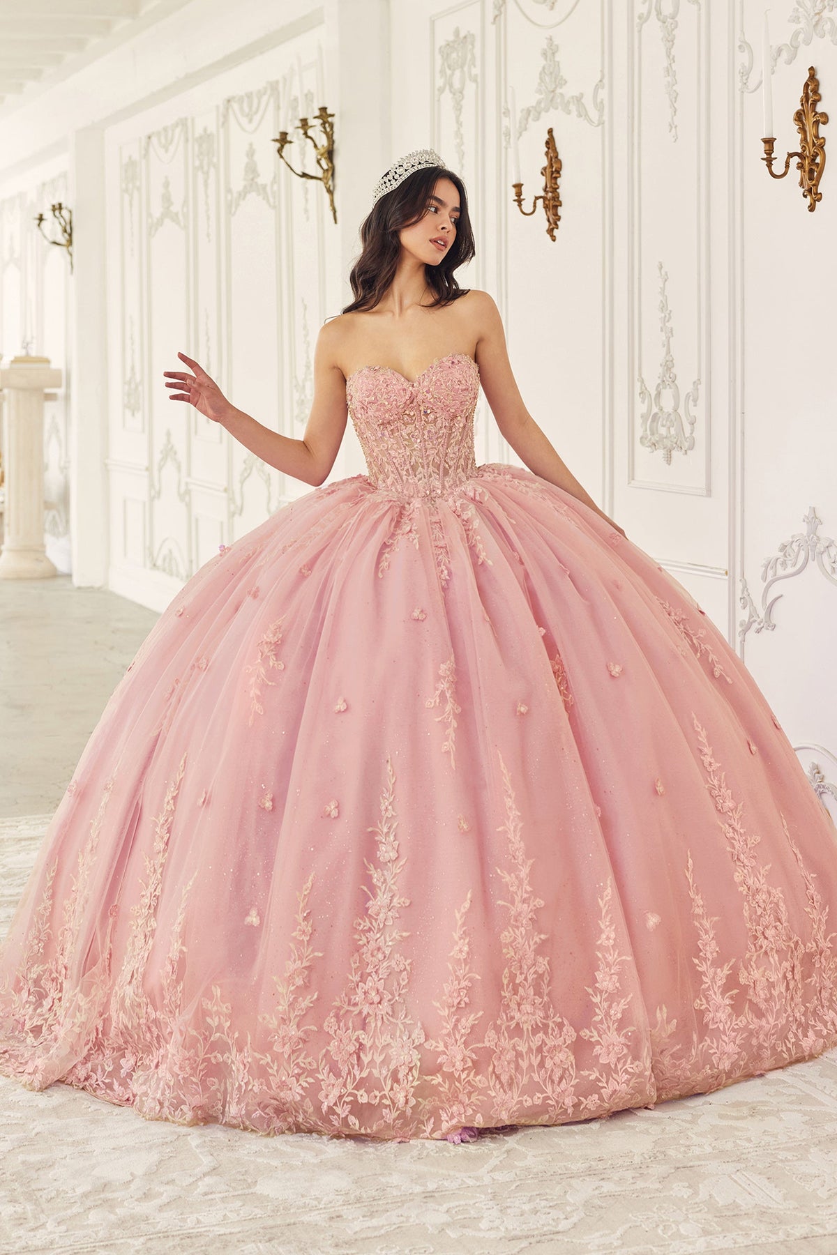Ladivine by Cinderella Divine 15723_BLUSH_FRONT