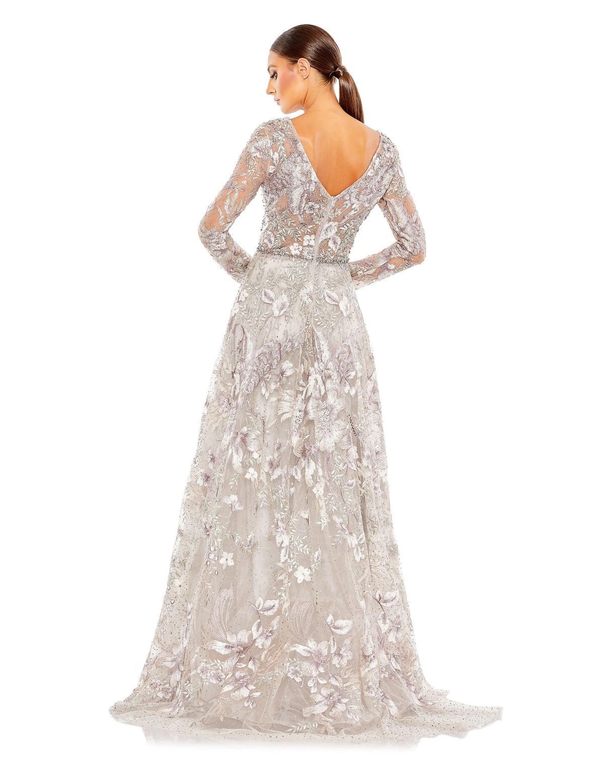 Mac Duggal 20214-VintageLilac-BK