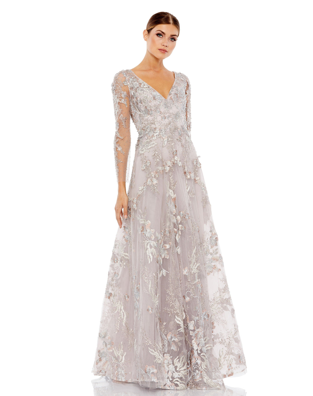 Mac Duggal 20245-VintageLilac-AB